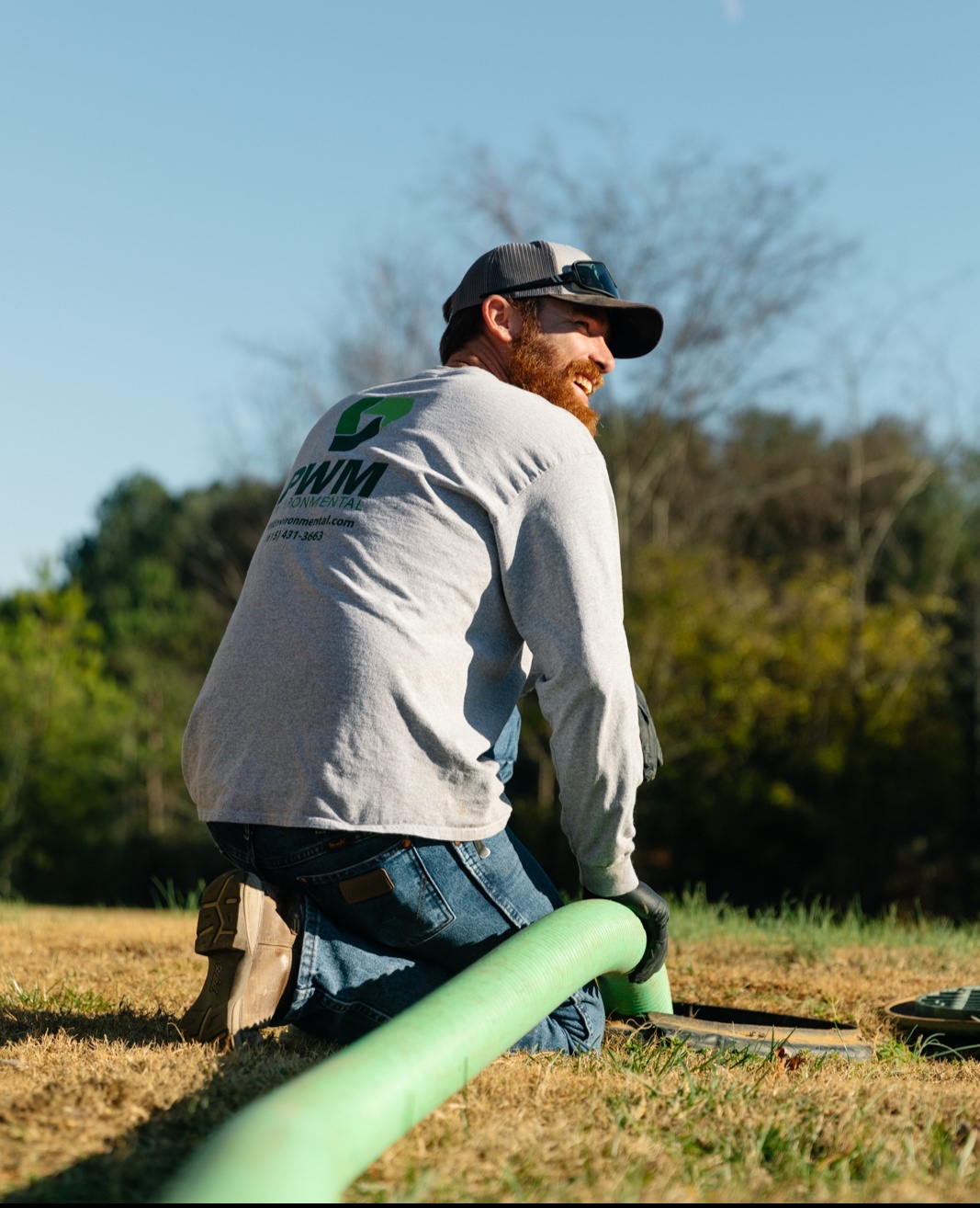 PWM Environmental offers professional septic tank pumping and modern septic tank installation in White House and Middle Tennessee